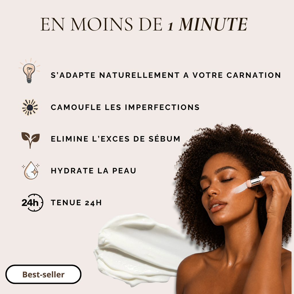 Fond de teint adaptatif avec applicateur
