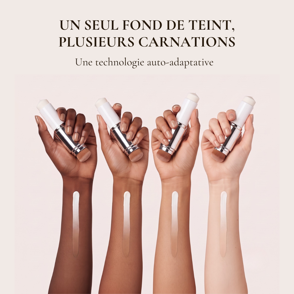 Fond de teint adaptatif avec applicateur