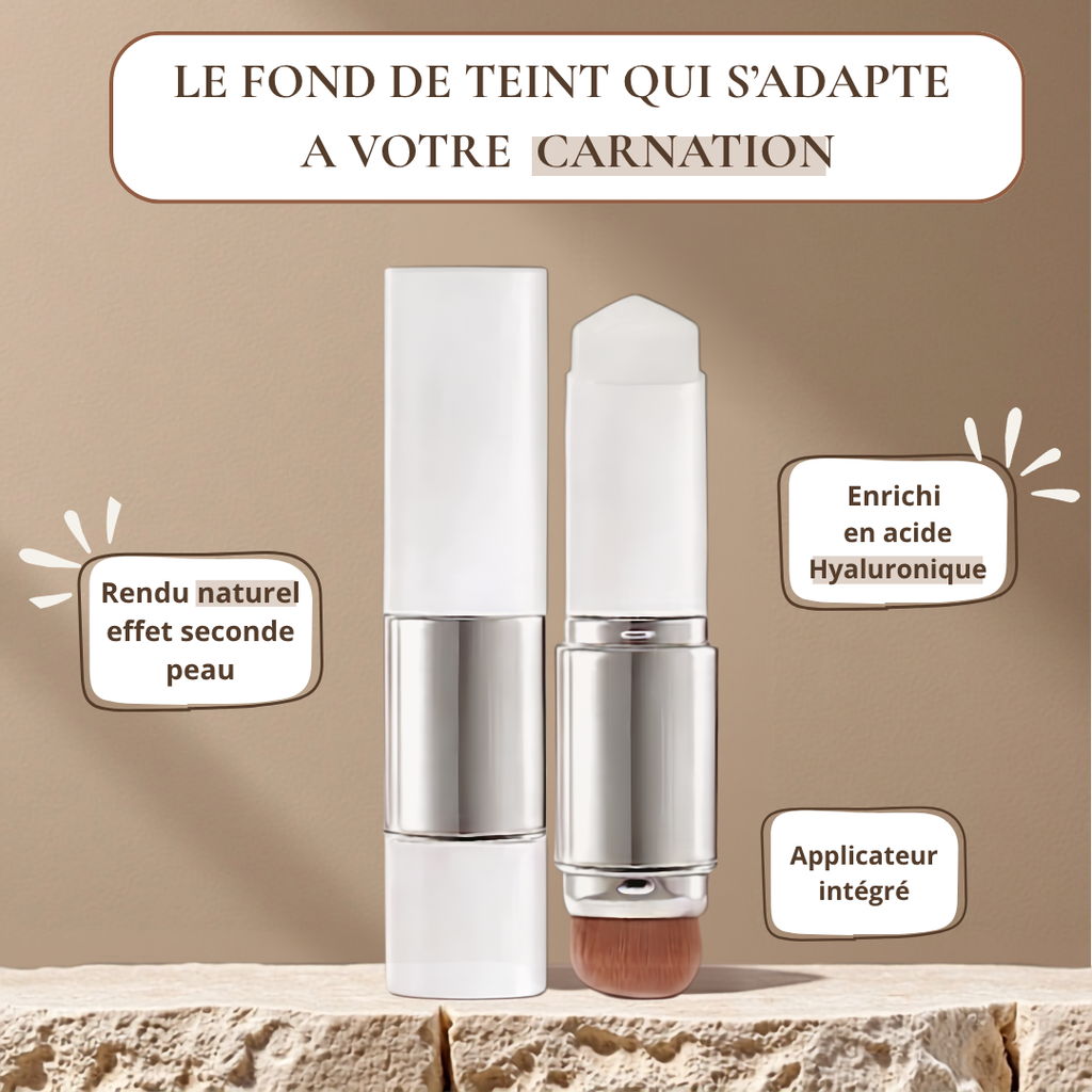 Fond de teint adaptatif avec applicateur