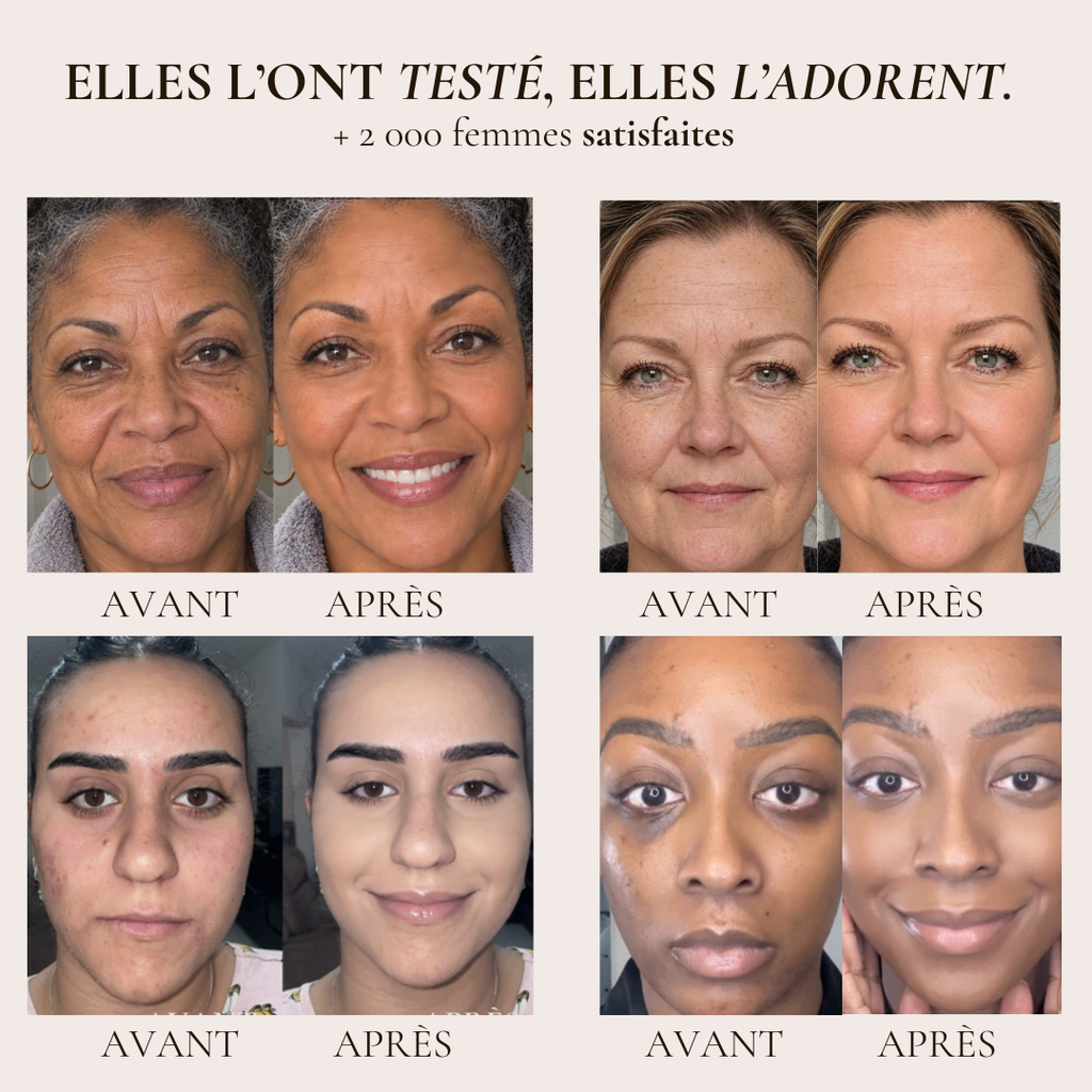 Fond de teint adaptatif avec applicateur