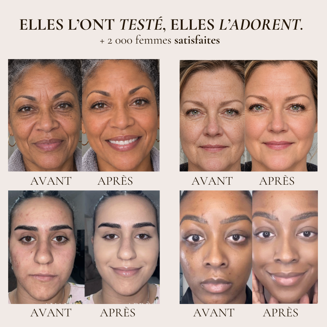Fond de teint adaptatif avec applicateur